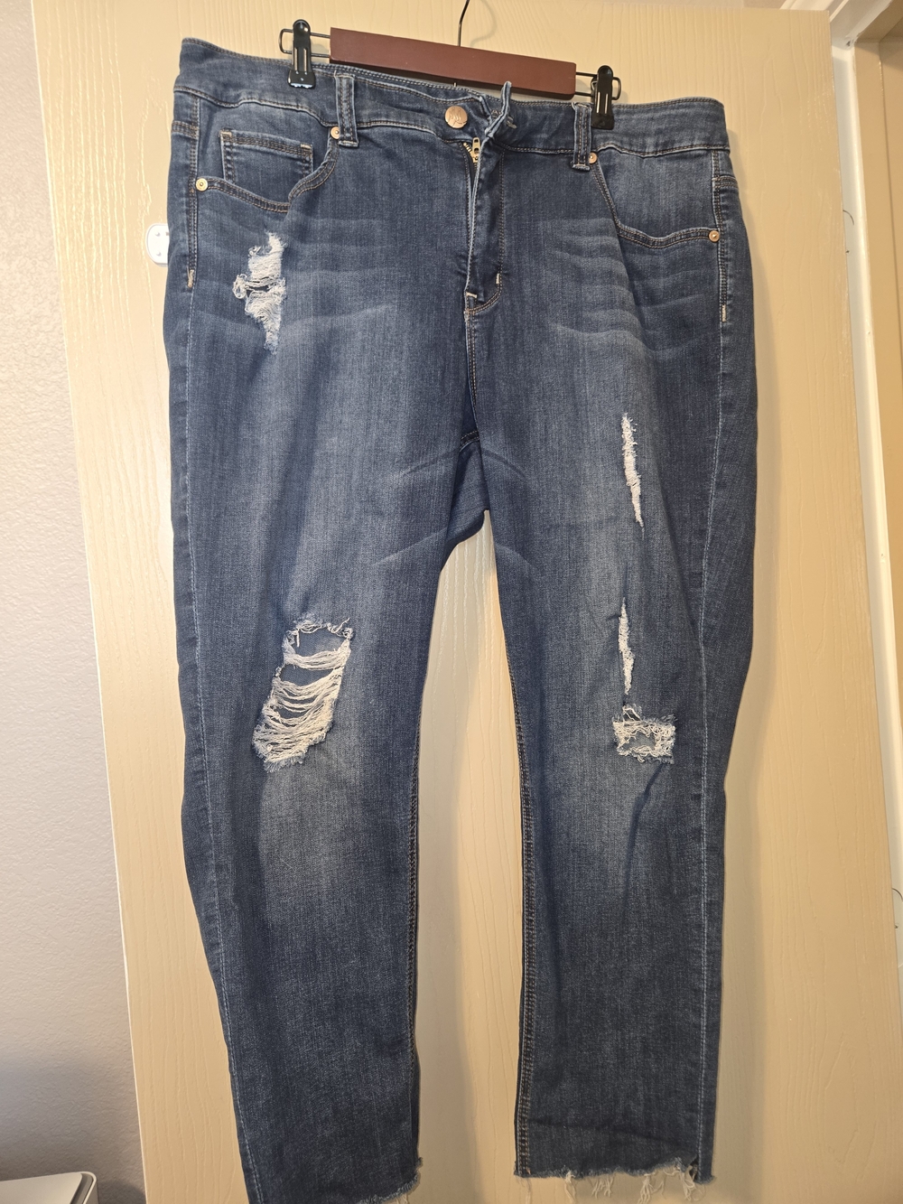 Melissa McCarthy Denim High-Rise Blue Jeans